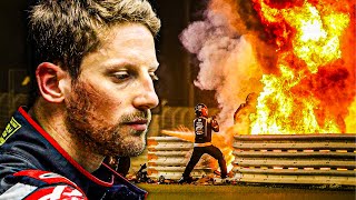 Os 28 segundos de Romain Grosjean [upl. by Lednyc]