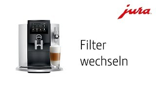 JURA S8 2018  Filter wechseln [upl. by Nert811]