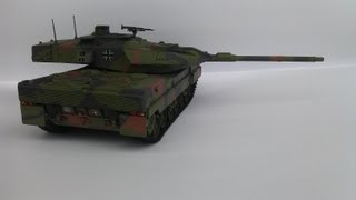 Building Leopard 2A6EX  Hobby Boss 135 scale [upl. by Jurkoic597]