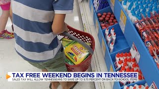 What to know about Tennessees sales tax holidays this weekend [upl. by Runstadler]