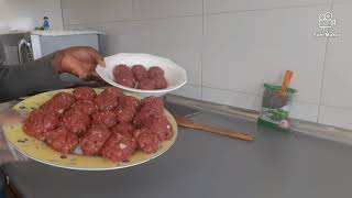 comment préparer les boulettes de viande de bœuf [upl. by Einapets]