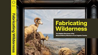 A look inside the book Fabricating Wilderness The Habitat Dioramas of NHM [upl. by Vinaya]