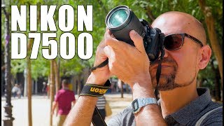 Nikon D7500 REVIEW en español [upl. by Eyot]