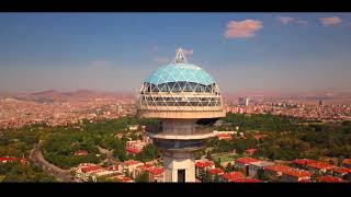 Atakule  Ankara Drone Footage by I Cagatay ASIK [upl. by Yrnehnhoj]