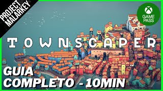 💥 Townscaper 🔥  GUIA GAME PASS 🎮  1000G em 10Min  GUIA COMPLETO  💯 Conquistas 🏆 [upl. by Akimik]