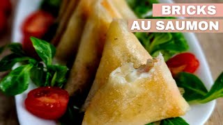 Recette de bricks au saumon  faciles et rapides à faire possibilité de les congeler crues bricks [upl. by Yusuk113]