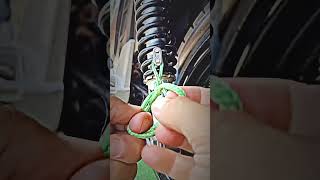 EASY Way to Fix Your Bikes Rear SHOCKABSORBER shorts ytshorts reels bikerepair [upl. by Elsbeth]