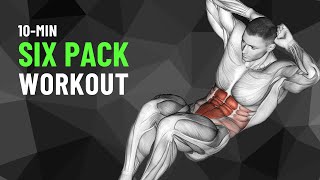 10MIN Six Pack HIIT Core Workout  6Pack Abs  Tabata [upl. by Eelannej]