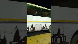 UPSRTC Janrath Ac Buses Late night Service  shorts [upl. by Aikemal]