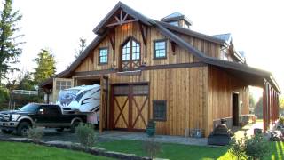 Barn Pros  Timber Framed Denali 60 Gable Barn [upl. by Ogires]