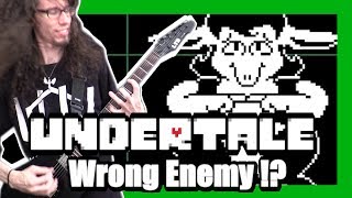 Undertale  WRONG ENEMY   Metal Cover by ToxicxEternity [upl. by Giah]