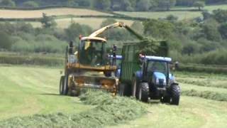 Yellow and Blue  New Holland FX 60 plus Tractors [upl. by Ahsekahs]