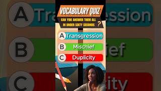 Can you pass this vocabulary quiz  vocabulary quiz shorts [upl. by Aneetsirhc679]