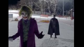 batman skis after joker but I changed the audio and added sfx [upl. by Bubalo171]