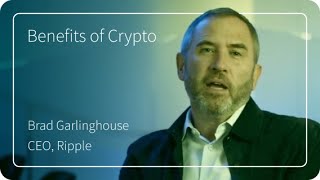 Ripple CEO Brad Garlinghouse Explains Benefits of Crypto [upl. by Hasin]