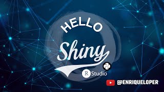 Primera app de R Shiny en 5 MINUTOS con RStudio [upl. by Nairdna]