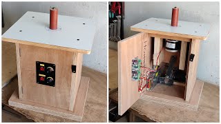 Make A Oscillating Spindle Sander  Woodworking project [upl. by Moser]