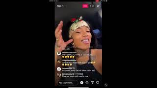 Ivory live  Speaks on fight with Kash and filming Black Ink [upl. by Davena]