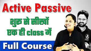 Full Active and Passive Voice Trick  Active and Passive Voice RulesHindiEnglish Grammar Class 10 [upl. by Llerdnad]