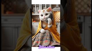 Meray piya gaye rangoon songsong catlover shortvideo [upl. by Ubald]