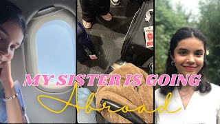 SAYING GOODBYE TO MY SISTER  SHE IS GOING ABROAD  OUR LAST FAREWELL VLOG [upl. by Refotsirhc644]