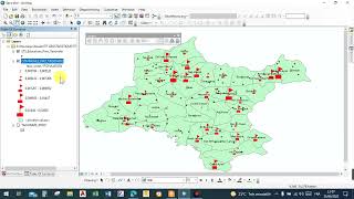 ARCGIS  ARCMAP  Symbologie  Graduated Color [upl. by Anis107]