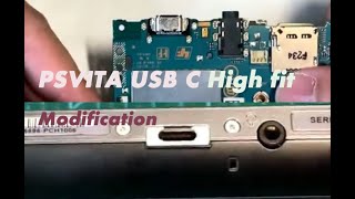 Quick Easy Version PS Vita 1000 USB C Mod TypeC Mod Kit [upl. by Coleen792]