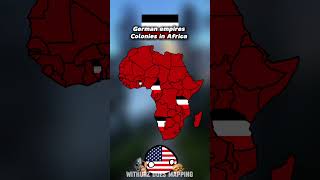 Map of German colonies in Africa geography history mapper [upl. by Yebloc]