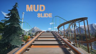 Mudslide  Planet Coaster  Colo Gardens 2024 4K 60 FPS [upl. by Seuqirdor]