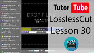 LossLessCut Tutorial  Lesson 30  Keyboard Shortcuts [upl. by Noble]