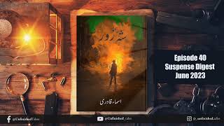 Shah Zor Novel Episode 40  Suspense Digest June 2023  Asma Qadri novel  Urdu audio Novels [upl. by Golub]