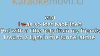 Karaoke Lily Allen Smile wwwkaraokemovilcl [upl. by Burny]