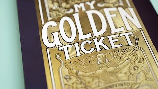 My Golden Ticket  Personalised childrens book  Wonderbly [upl. by Elocim]