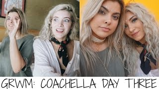 GRWM COACHELLA DAY THREE  WE GOT KICKED OUT  Keaton Milburn [upl. by Ahsenroc]