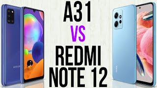 A31 vs Redmi Note 12 Comparativo amp Preços [upl. by Bolten]