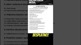 Korisni saveti i trikovi za betonsku galanteriju📥 Pošalji mi svoj email i dobijaš vodič besplatno [upl. by Kwapong]