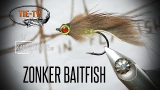 Tie TV  Zonker Baitfish  Steffan Jensen [upl. by Drida927]