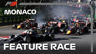 F3 Feature Race Highlights  2024 Monaco Grand Prix [upl. by Hajidak]