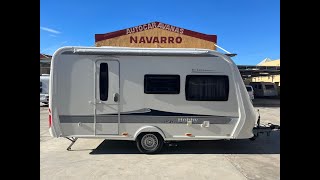 Caravana HOBBY 420 KB luxe 4 plazas  Autocaravanas Navarro [upl. by Gnoy]