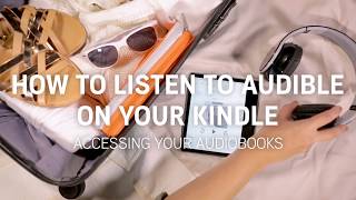 How to Simple Steps to Access and Listen to Audible Audiobooks Using Your Kindle [upl. by Cletus]