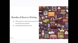 Seller Tutorial Reserve Pricing [upl. by Sordnaxela]