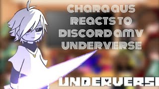 chara aus reacts to discord amv underverse [upl. by Nylimaj]