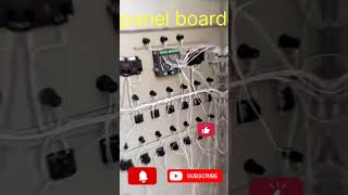 Control panel wire connection  panel Phase Man Panel  60A se 150A electricityelectricwork [upl. by Joette]