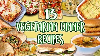 13 Vegetarian Dinner Recipes  Veggie Main Course Super Compilation Well Done [upl. by Enilav]