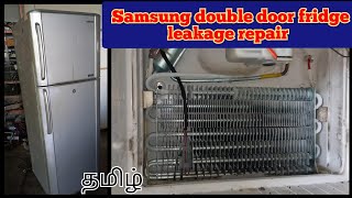 Samsung double door fridge not cooling tamilworkshoptamil trending usa uae uksamsung [upl. by Wasson]