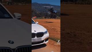 🤍🚁 lafamilia bmw 740le helicopter chopper srilanka nuwaraeliya casperthei8 visitsrilanka [upl. by Idahs94]