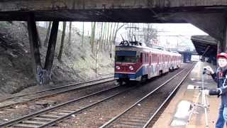 EN9404EN9437 Jako pociąg Warszawa Śródmieście WKDGrodzisk Mazowiecki Radońska  2RP1 [upl. by Leachim]