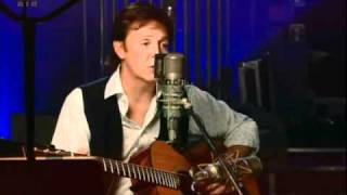 Paul McCartney  Blackbird （Abbey Road studio LIVE） [upl. by Annahsirhc]