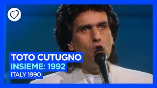 Toto Cutugno  Insieme 1992  Italy 🇮🇹  Grand Final  Winner of Eurovision 1990 [upl. by Nwahsem]