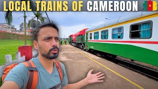 Douala to Yaounde  Local TRAIN Journey in Cameroon 🇨🇲 [upl. by Ecirehs965]